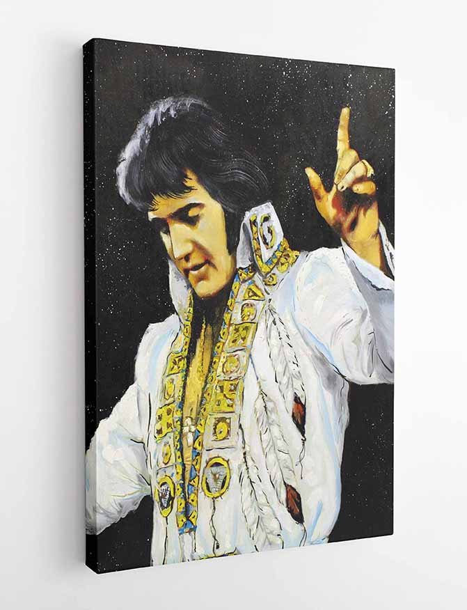 P109 Elvis Presley Canvas Art Prints, T-Shirts, Posters, and Mugs, Cushion Cover Expressive Collection