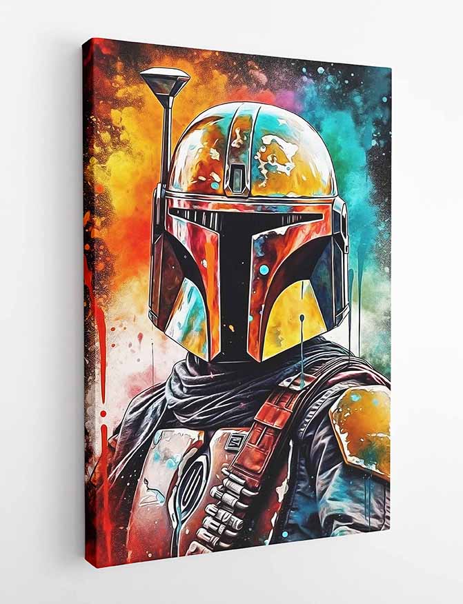 P193  Stormtrooper Canvas Art Prints, T-Shirts, Posters, and Mugs, Cushion Cover Expressive Collection