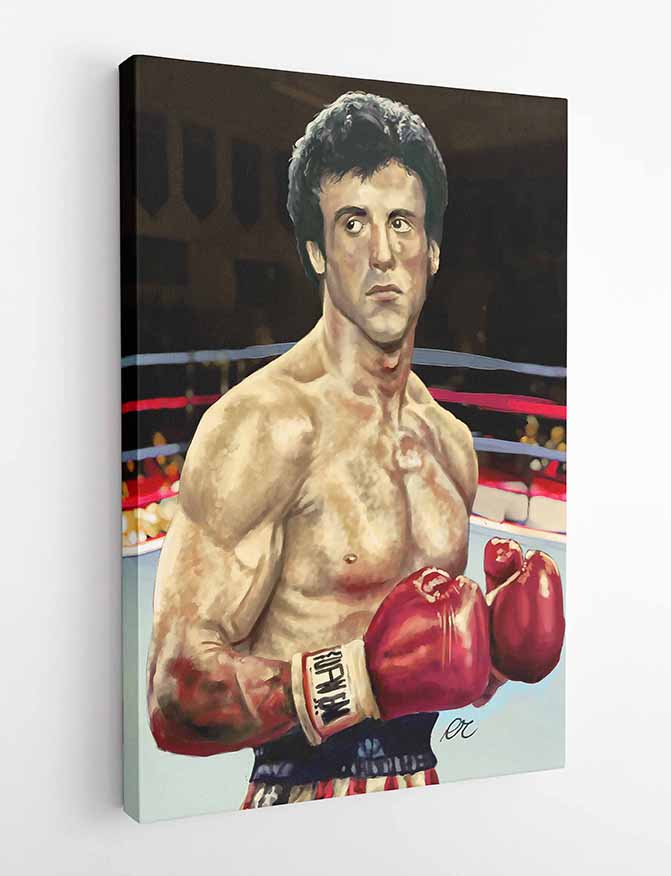 P124  Rocky Canvas Art Prints, T-Shirts, Posters, and Mugs, Cushion Cover Expressive Collection