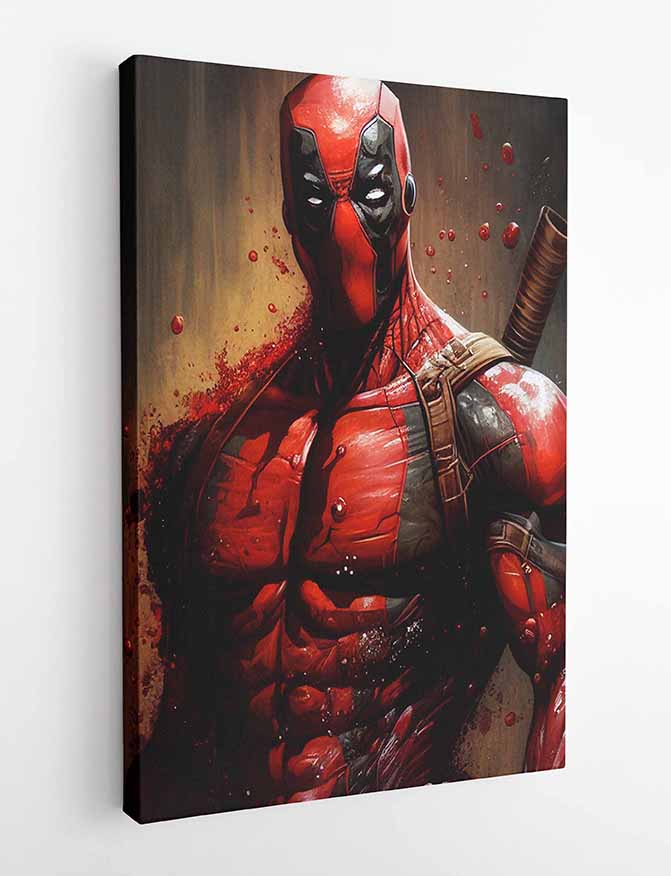 P15 Deadpool Canvas Art Prints, T-Shirts, Posters, and Mugs, Cushion Cover Expressive Collection