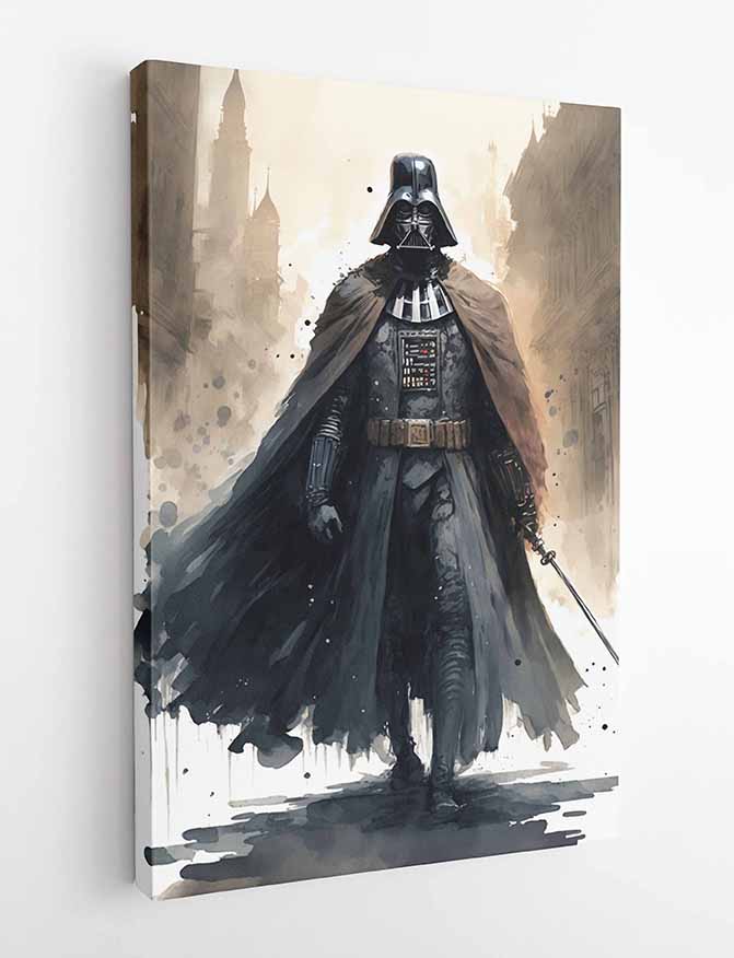 P43 Darth Vader Canvas Art Prints, T-Shirts, Posters, and Mugs, Cushion Cover Expressive Collection