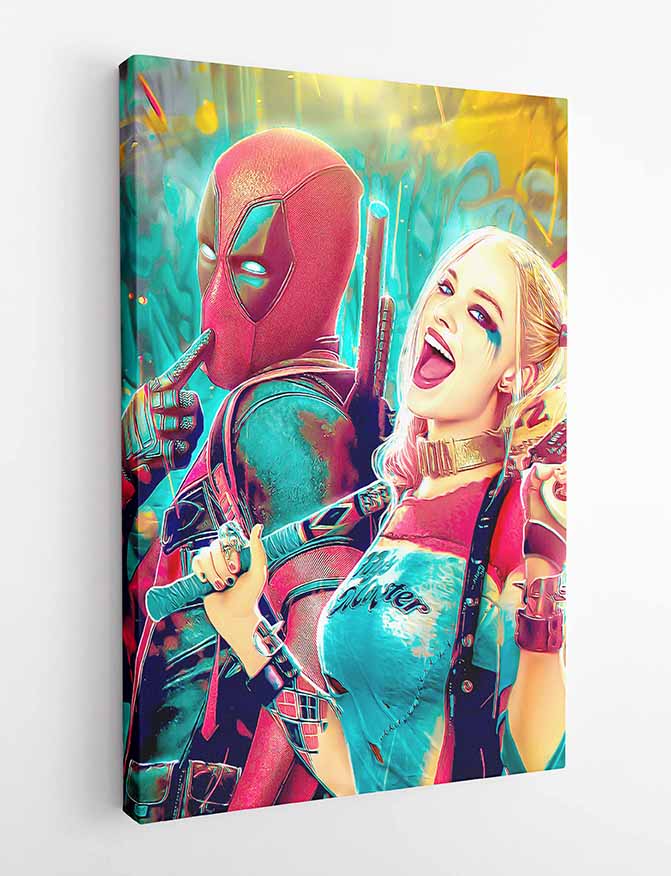 P46 Deadpool Canvas Art Prints, T-Shirts, Posters, and Mugs, Cushion Cover Expressive Collection