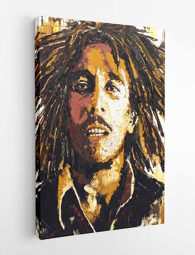 P51 Bob Marley Canvas Art Prints, T-Shirts, Posters, and Mugs, Cushion Cover Expressive Collection