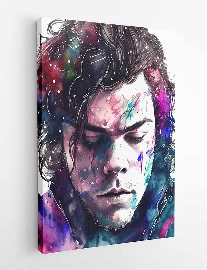 P63 Harry Styles Canvas Art Prints, T-Shirts, Posters, and Mugs, Cushion Cover Expressive Collection