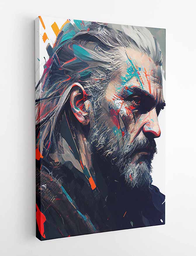 P67  The Witcher Canvas Art Prints, T-Shirts, Posters, and Mugs, Cushion Cover Expressive Collection