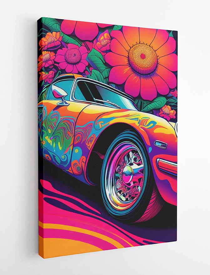 T19 Car Porsche Canvas Art Prints, T-Shirts, Posters, and Mugs, Cushion Cover Expressive Collection