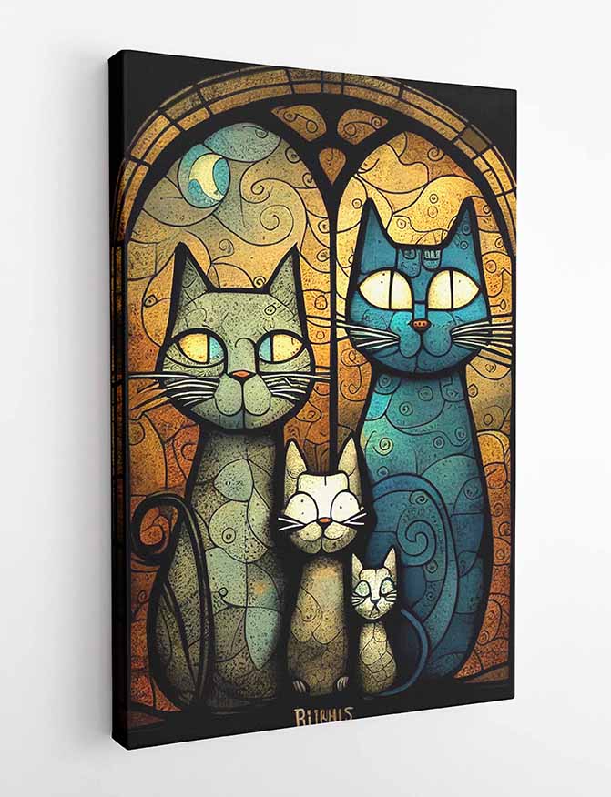 T212 Cat Canvas Art Prints, T-Shirts, Posters, and Mugs, Cushion Cover Expressive Collection