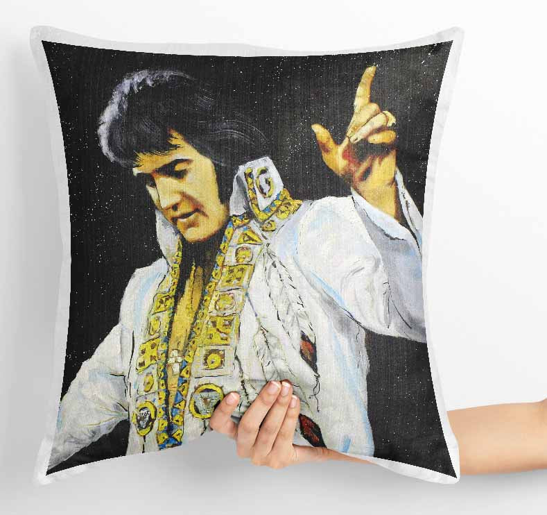 P109 Elvis Presley Canvas Art Prints, T-Shirts, Posters, and Mugs, Cushion Cover Expressive Collection