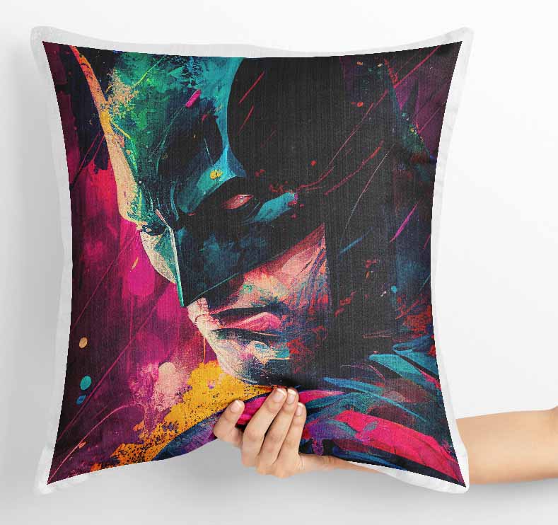 P133 Batman Canvas Art Prints, T-Shirts, Posters, and Mugs, Cushion Cover Expressive Collection