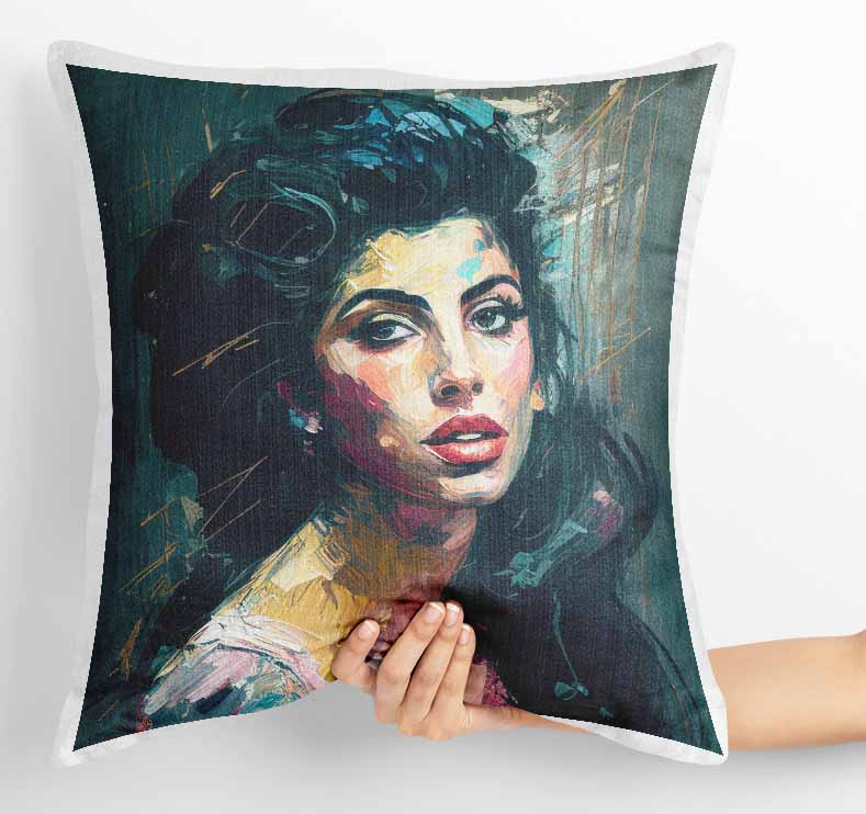 P145 Amy Winehouse Canvas Art Prints, T-Shirts, Posters, and Mugs, Cushion Cover Expressive Collection