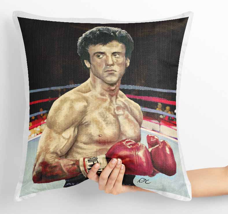 P124  Rocky Canvas Art Prints, T-Shirts, Posters, and Mugs, Cushion Cover Expressive Collection