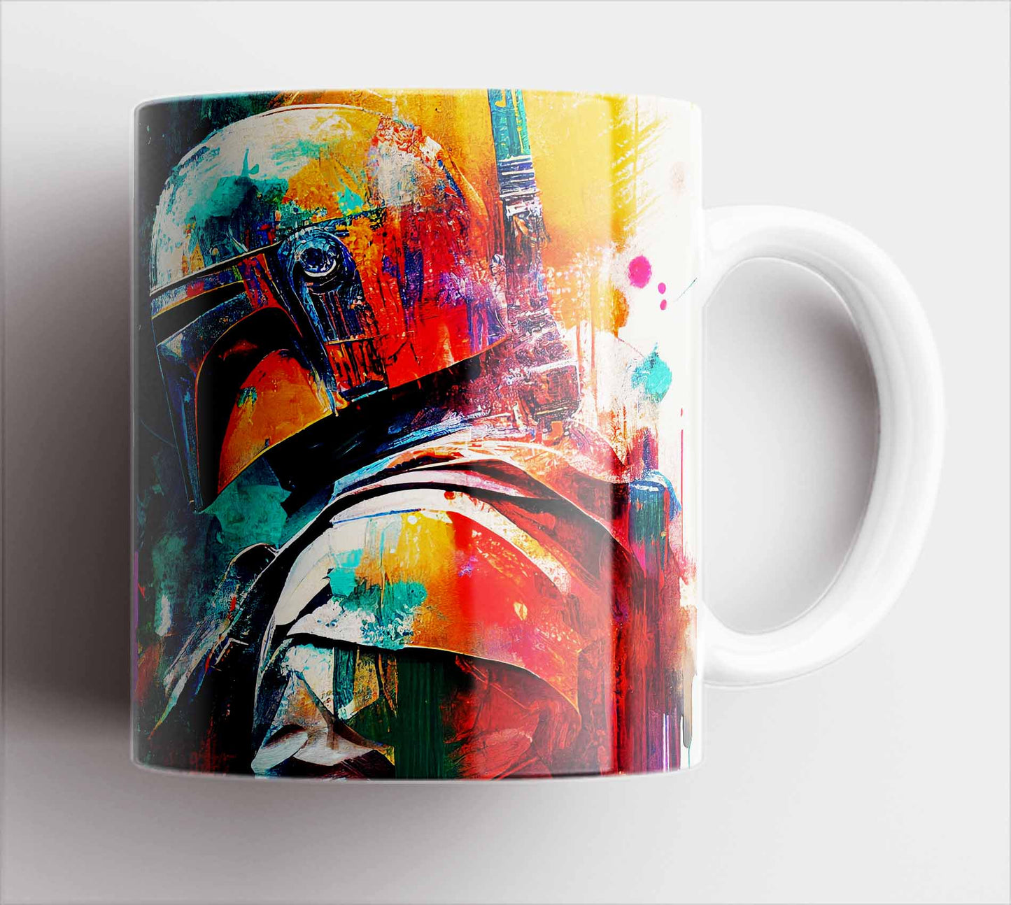 P131 Mandalorian Canvas Art Prints, T-Shirts, Posters, and Mugs, Cushion Cover Expressive Collection