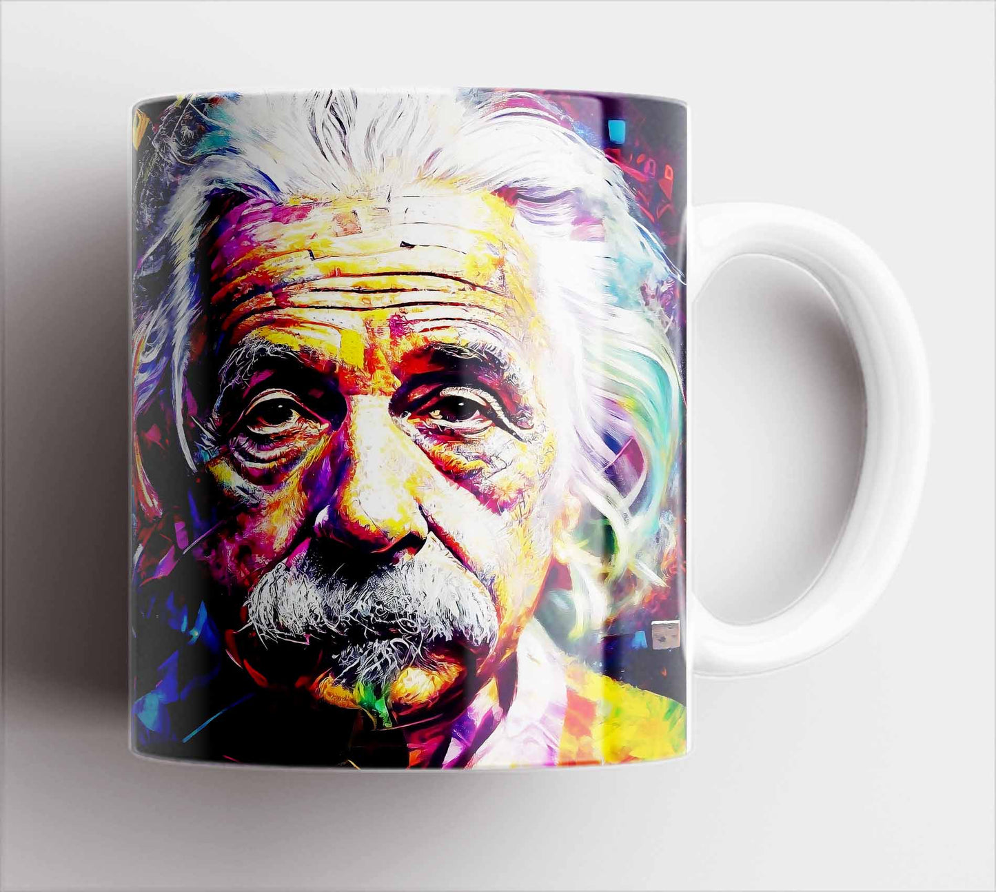 P138 Albert Einstein Canvas Art Prints, T-Shirts, Posters, and Mugs, Cushion Cover Expressive Collection