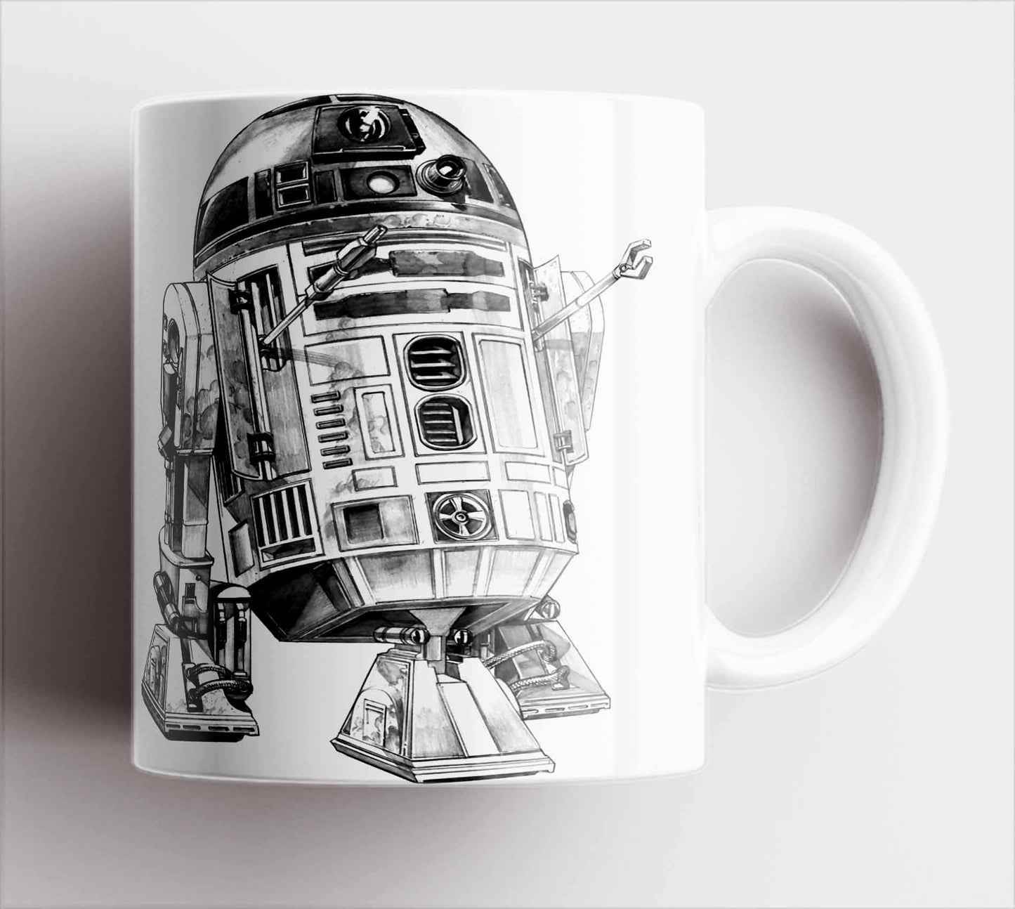 P129  R2-D2 Canvas Art Prints, T-Shirts, Posters, and Mugs, Cushion Cover Expressive Collection