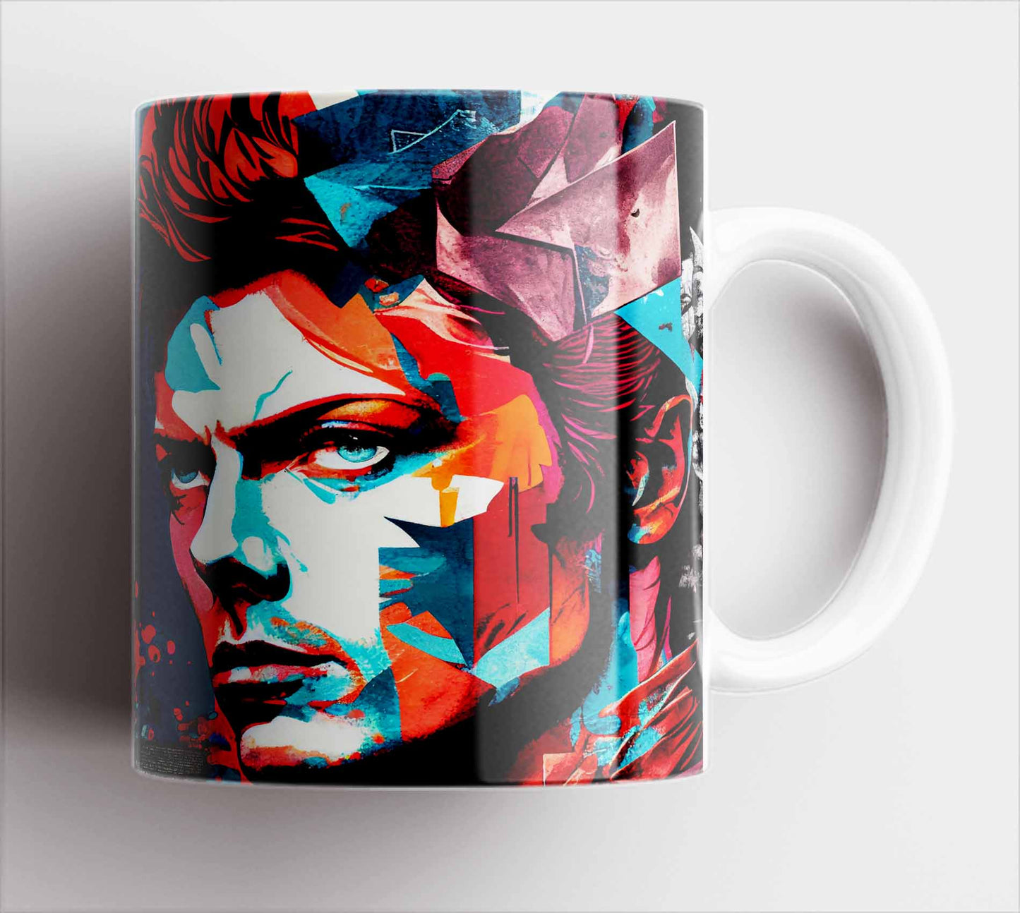 P13 David Bowie Canvas Art Prints, T-Shirts, Posters, and Mugs, Cushion Cover Expressive Collection