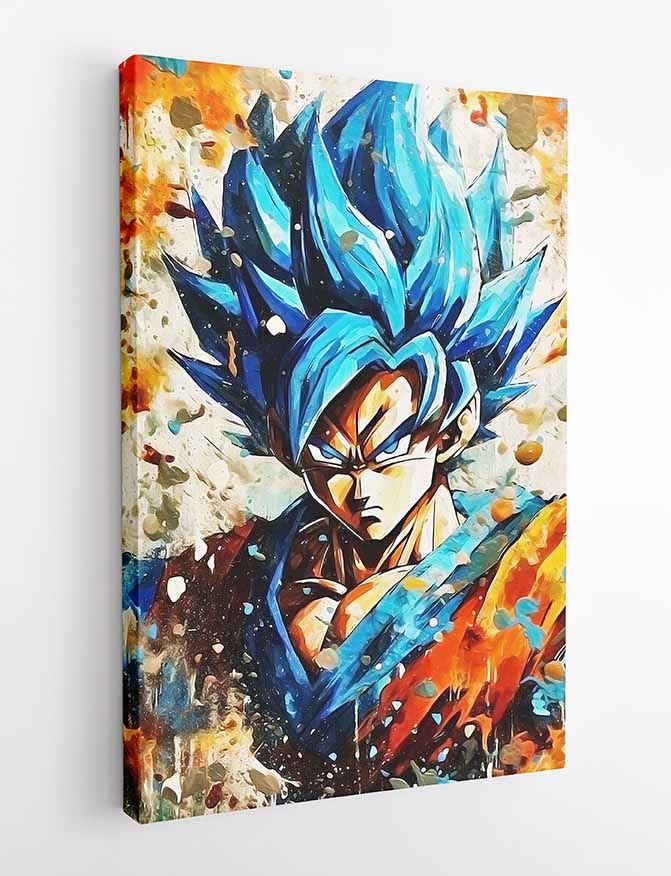 P212 Dragon Ball Goku Canvas Art Prints, T-Shirts, Posters, and Mugs, Cushion Cover Expressive Collection