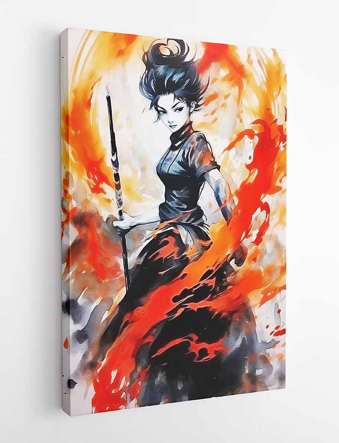 P248 Manga Canvas Art Prints, T-Shirts, Posters, and Mugs, Cushion Cover Expressive Collection