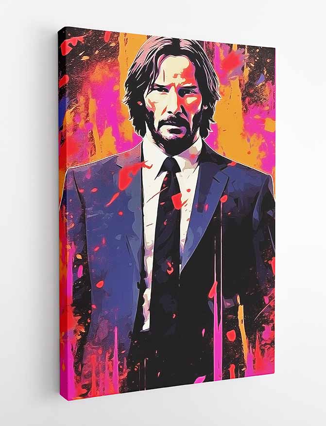 P249 John Wick Canvas Art Prints, T-Shirts, Posters, and Mugs, Cushion Cover Expressive Collection