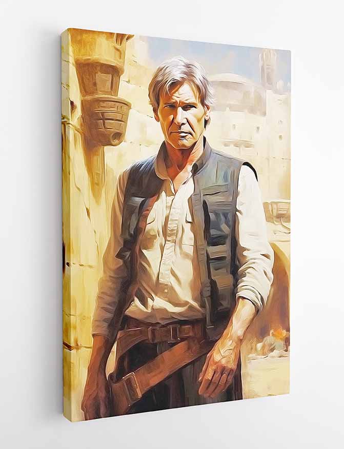 P257 Harrison Ford Canvas Art Prints, T-Shirts, Posters, and Mugs, Cushion Cover Expressive Collection