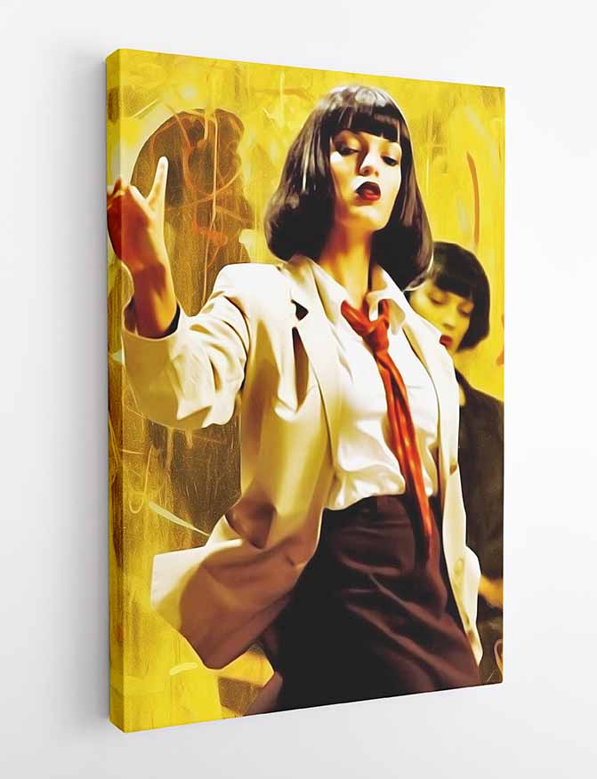 P260 Pulp Fiction Canvas Art Prints, T-Shirts, Posters, and Mugs, Cushion Cover Expressive Collection