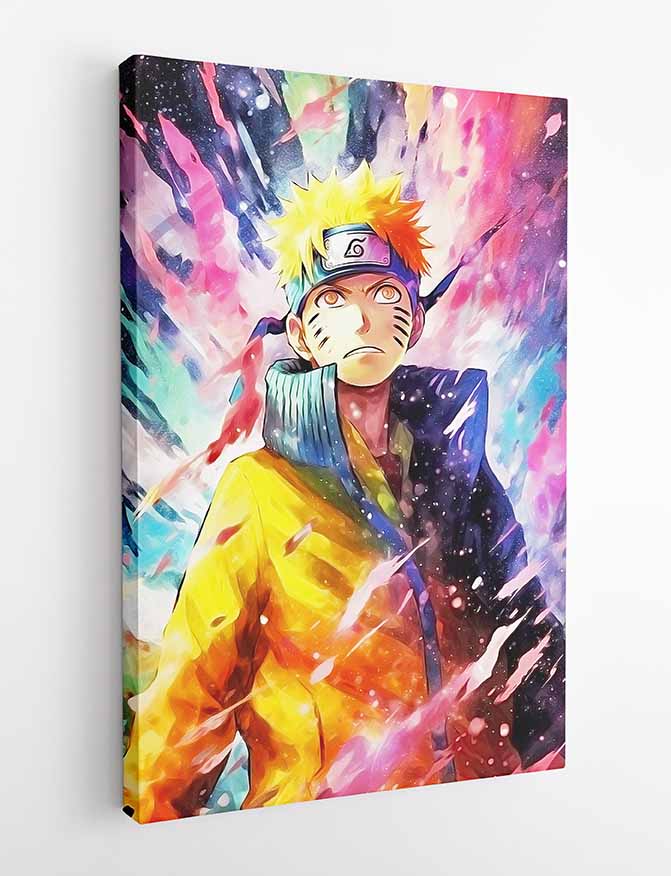 P261 Naruto Uzumaki Canvas Art Prints, T-Shirts, Posters, and Mugs, Cushion Cover Expressive Collection