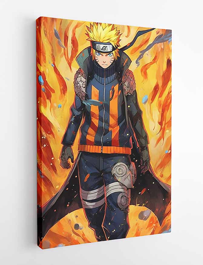 P267 Naruto Uzumaki Canvas Art Prints, T-Shirts, Posters, and Mugs, Cushion Cover Expressive Collection