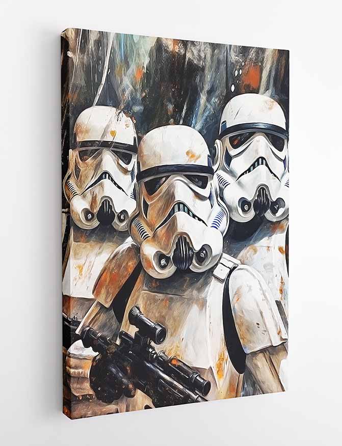 P208 Stormtrooper Canvas Art Prints, T-Shirts, Posters, and Mugs, Cushion Cover Expressive Collection