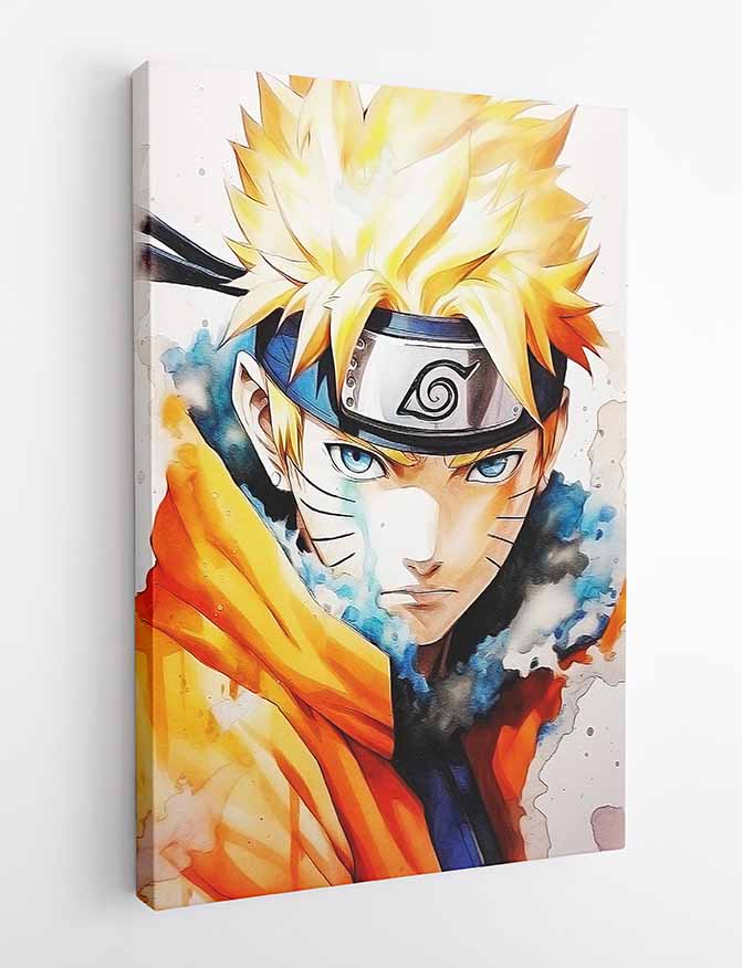 P209 Naruto Uzumaki Canvas Art Prints, T-Shirts, Posters, and Mugs, Cushion Cover Expressive Collection