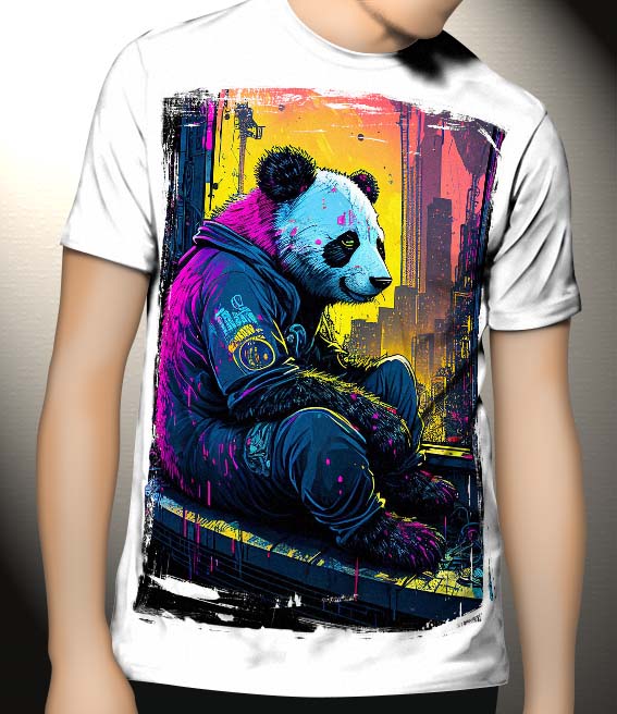 T1 Panda Canvas Art Prints, T-Shirts, Posters, and Mugs, Cushion Cover Expressive Collection