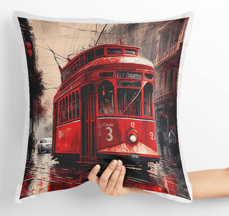 T3 Tramway Taksim Square Canvas Art Prints, T-Shirts, Posters, and Mugs: Expressive Collection