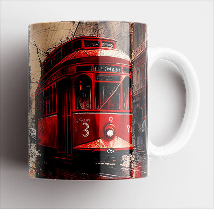 T3 Tramway Taksim Square Canvas Art Prints, T-Shirts, Posters, and Mugs: Expressive Collection