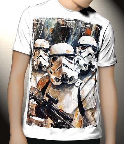 P208 Stormtrooper Canvas Art Prints, T-Shirts, Posters, and Mugs, Cushion Cover Expressive Collection