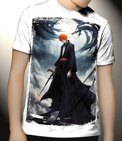 P223 Ichigo Kurosaki Canvas Art Prints, T-Shirts, Posters, and Mugs, Cushion Cover Expressive Collection