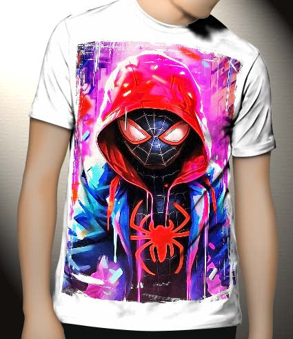 P224 Spiderman Canvas Art Prints, T-Shirts, Posters, and Mugs, Cushion Cover Expressive Collection