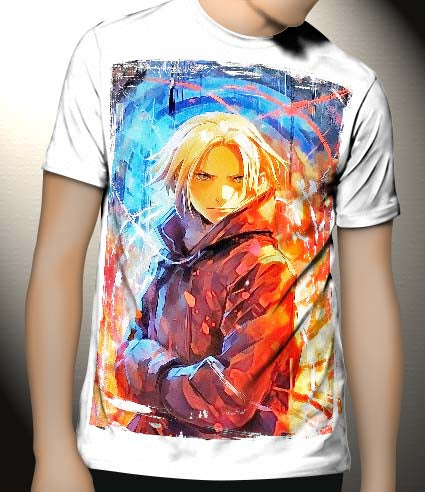 P247 Edward Elric Canvas Art Prints, T-Shirts, Posters, and Mugs, Cushion Cover Expressive Collection