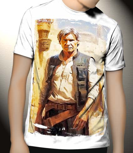 P257 Harrison Ford Canvas Art Prints, T-Shirts, Posters, and Mugs, Cushion Cover Expressive Collection