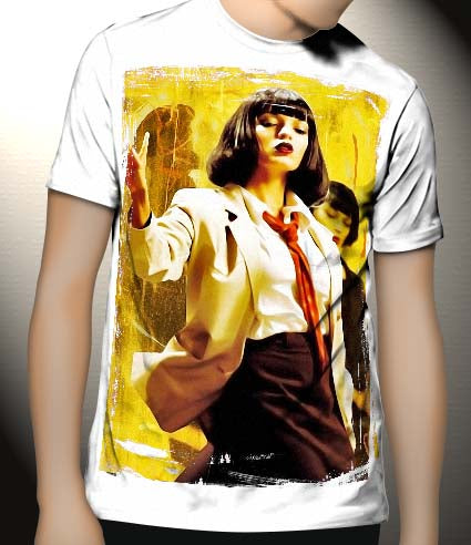 P260 Pulp Fiction Canvas Art Prints, T-Shirts, Posters, and Mugs, Cushion Cover Expressive Collection