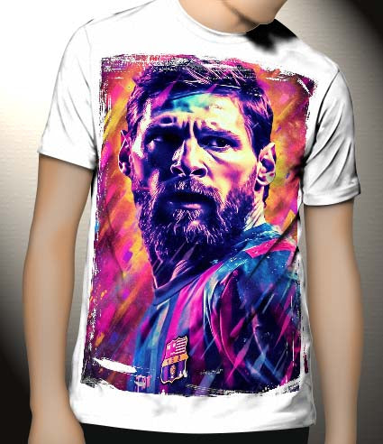 P274 Lionel Messi Canvas Art Prints, T-Shirts, Posters, and Mugs, Cushion Cover Expressive Collection