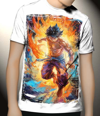 P286 Dragon Ball Goku Canvas Art Prints, T-Shirts, Posters, and Mugs, Cushion Cover Expressive Collection