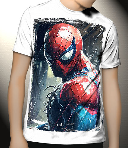 P179 Spider Man AI Artistry  Printed Designs on Canvas, Poster, Mugs, Cushion Covers, and T-Shirts