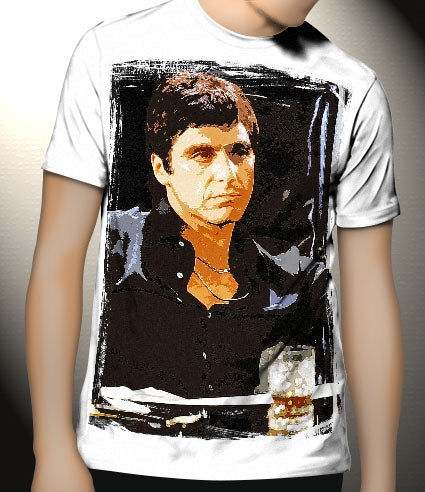 P117 Scarface Canvas Art Prints, T-Shirts, Posters, and Mugs, Cushion Cover Expressive Collection