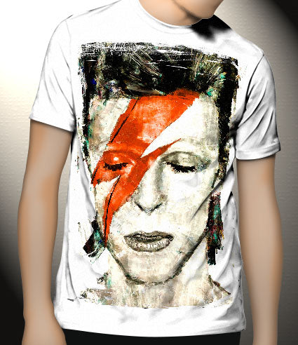 P120 David Bowie Canvas Art Prints, T-Shirts, Posters, and Mugs, Cushion Cover Expressive Collection