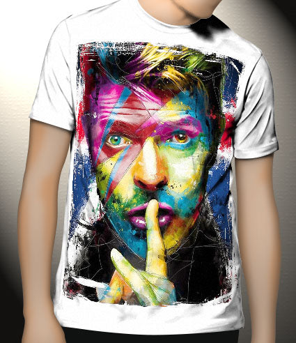 P121 David Bowie Canvas Art Prints, T-Shirts, Posters, and Mugs, Cushion Cover Expressive Collection