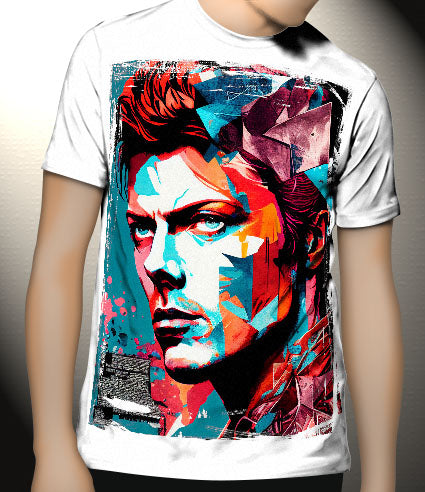 P13 David Bowie Canvas Art Prints, T-Shirts, Posters, and Mugs, Cushion Cover Expressive Collection