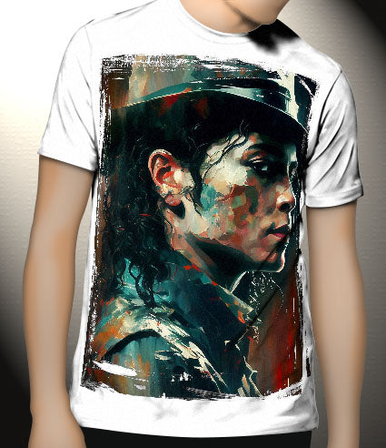 P25 Michael Jackson Canvas Art Prints, T-Shirts, Posters, and Mugs, Cushion Cover Expressive Collection