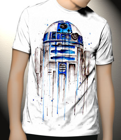 P58 R2-D2 Canvas Art Prints, T-Shirts, Posters, and Mugs, Cushion Cover Expressive Collection