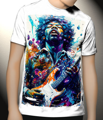 P60 Jimi Hendrix Canvas Art Prints, T-Shirts, Posters, and Mugs, Cushion Cover Expressive Collection